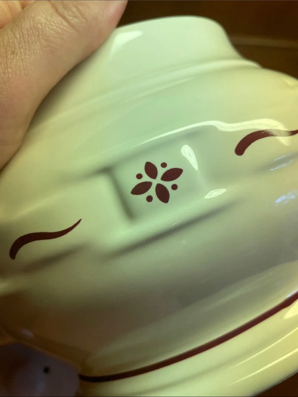 Longaberger tea pot